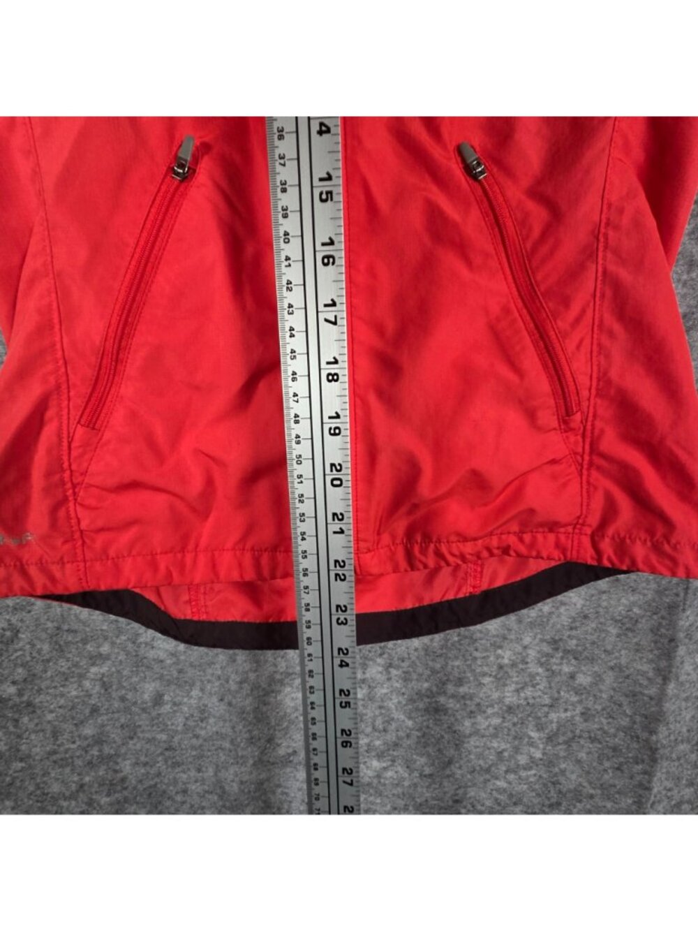 Nike Dri-FIT Women’s Running Vest Orange Size S Full Zip Athletic - Picture 5 of 10